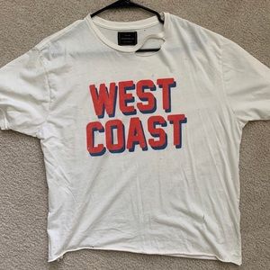 Retrobrand the Label West Coast Cropped Tee